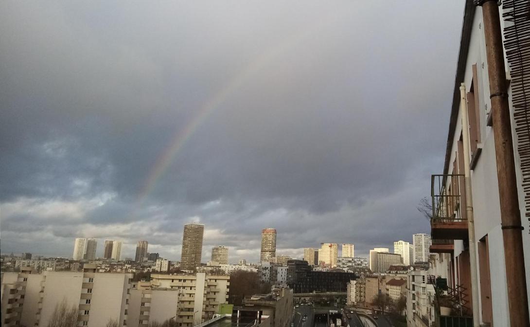 Paris Porte D'Italie - Chambre A Louer Avec Parking Et Vue Sur Paris Le Kremlin-Bicetre Bagian luar foto